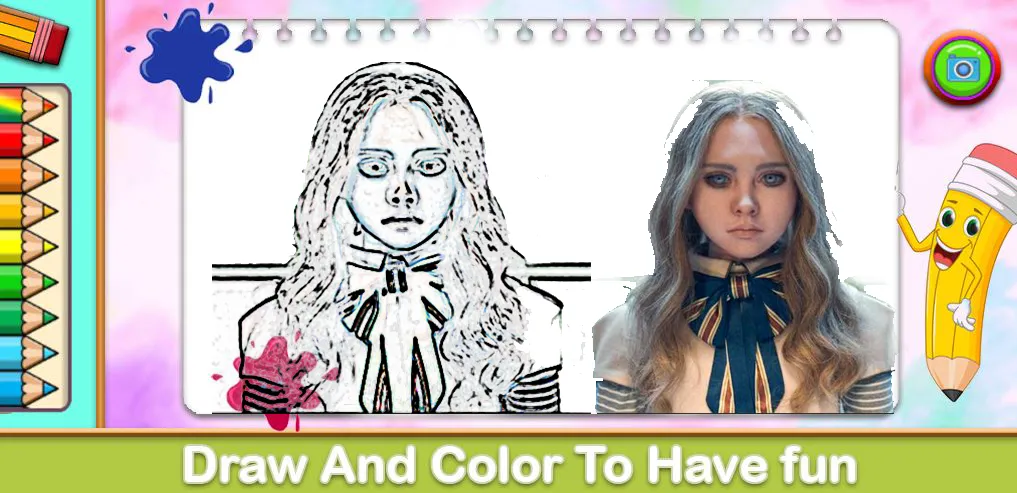 Взломанная Megan Coloring Game (Меган Колоринг Гейм)  [МОД Много денег] — полная версия apk на Андроид screen 4