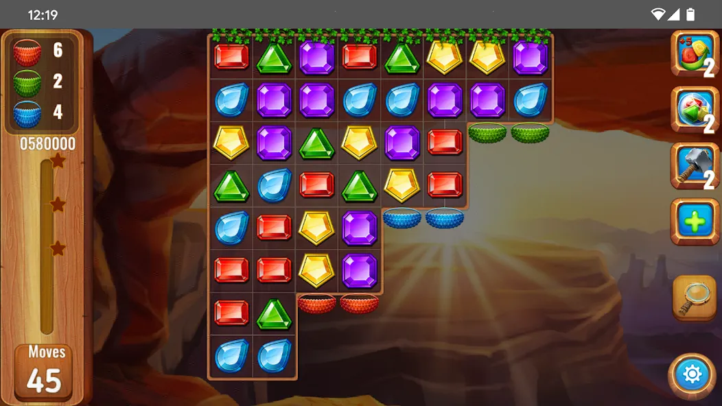 Взломанная Gems or jewels ?  [МОД Меню] — полная версия apk на Андроид screen 1