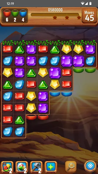 Взломанная Gems or jewels ?  [МОД Меню] — полная версия apk на Андроид screen 4