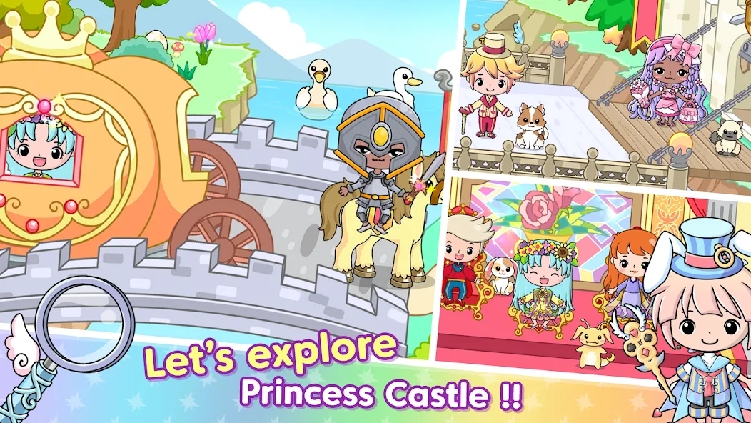 Взлом Jibi Land : Princess Castle (Джиби Лэнд)  [МОД Все открыто] — полная версия apk на Андроид screen 1