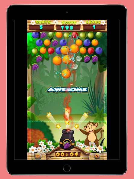 Скачать взломанную Fruits Shooter Pop (Фрутс Шутер Поп)  [МОД Бесконечные монеты] — полная версия apk на Андроид screen 3