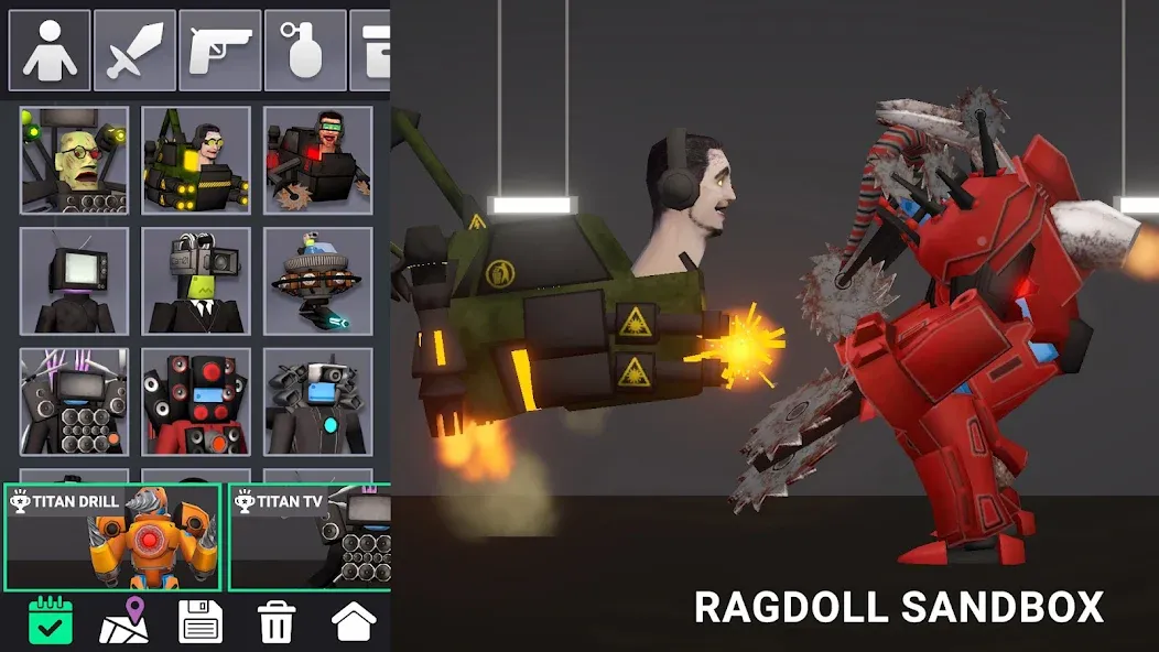 Взломанная Last Play: Ragdoll Sandbox (Ласт Плей)  [МОД Много денег] — последняя версия apk на Андроид screen 1