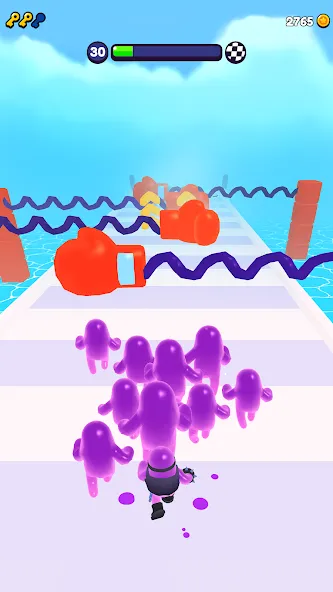 Скачать взломанную Join Blob Clash 3D: Mob Runner (Джойн Блоб Клаш 3D)  [МОД Unlocked] — последняя версия apk на Андроид screen 2