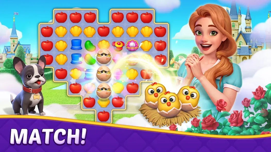 Скачать взлом Matching Story — Puzzle Games (Матчинг Стори)  [МОД Unlimited Money] — последняя версия apk на Андроид screen 4