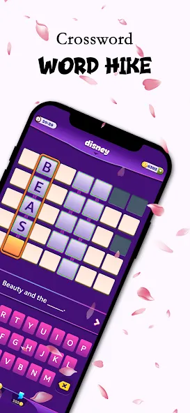 Взломанная Word Hike -Inventive Crossword (Уорд Хайк)  [МОД Меню] — последняя версия apk на Андроид screen 1