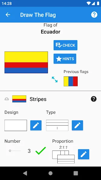 Взломанная Draw The Flag — Quiz & Maker  [МОД Menu] — стабильная версия apk на Андроид screen 3