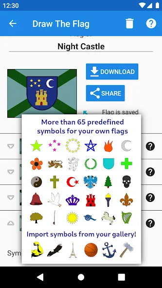 Взломанная Draw The Flag — Quiz & Maker  [МОД Menu] — стабильная версия apk на Андроид screen 5