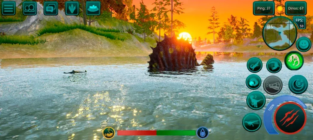 Скачать взломанную The Cursed Dinosaur Isle: Game  [МОД Все открыто] — стабильная версия apk на Андроид screen 3