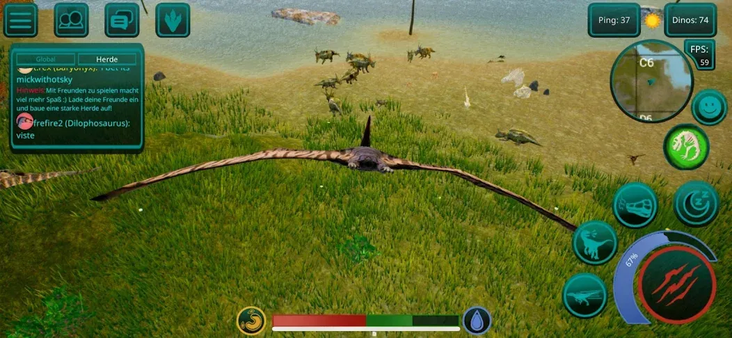 Скачать взломанную The Cursed Dinosaur Isle: Game  [МОД Все открыто] — стабильная версия apk на Андроид screen 4