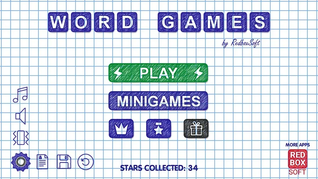 Скачать взлом Word Games  [МОД Mega Pack] — полная версия apk на Андроид screen 1