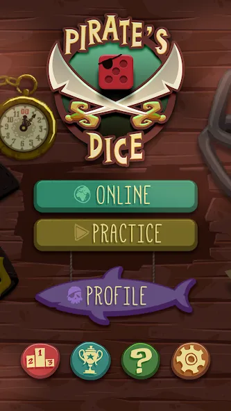 Скачать взломанную Pirate's Dice  [МОД Все открыто] — последняя версия apk на Андроид screen 1