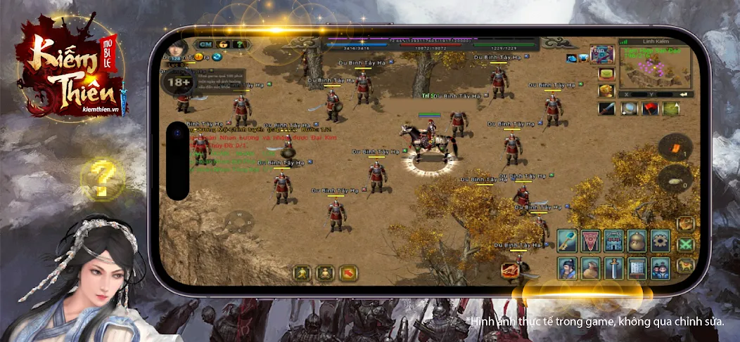 Взлом Kiếm Thiên Mobile  [МОД Меню] — стабильная версия apk на Андроид screen 1