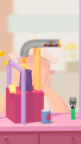 Взлом Fork N Sausage (Форк энд Сосидж)  [МОД Бесконечные монеты] — последняя версия apk на Андроид screen 3