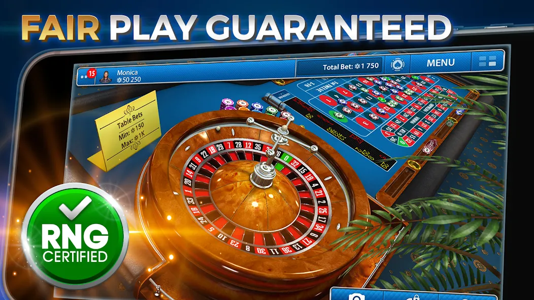 Скачать взломанную Casino Roulette: Roulettist  [МОД Mega Pack] — стабильная версия apk на Андроид screen 1