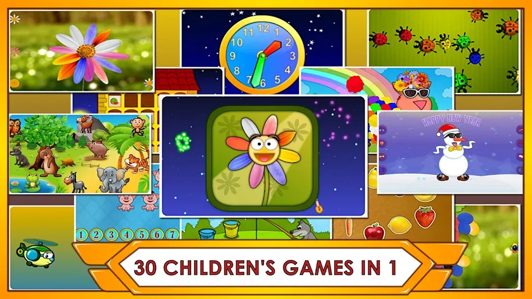 Взломанная Super Kids Games Pack  [МОД Бесконечные монеты] — последняя версия apk на Андроид screen 1