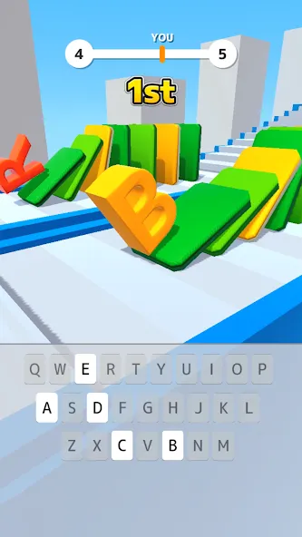 Взлом Type Spin: alphabet run game (Тайп Спин)  [МОД Все открыто] — полная версия apk на Андроид screen 1