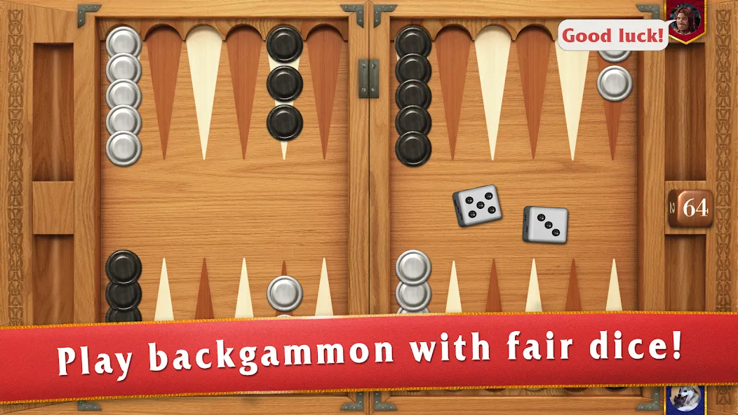 Взлом Backgammon Masters  [МОД Unlocked] — стабильная версия apk на Андроид screen 1