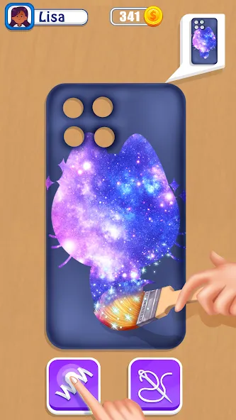 Взлом Phone Case DIY Mobile Games  [МОД Mega Pack] — последняя версия apk на Андроид screen 2