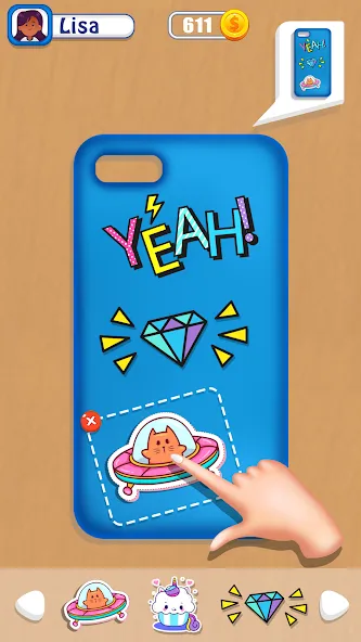 Взлом Phone Case DIY Mobile Games  [МОД Mega Pack] — последняя версия apk на Андроид screen 4