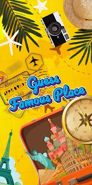 Скачать взломанную Guess the famous place  [МОД Все открыто] — полная версия apk на Андроид screen 1