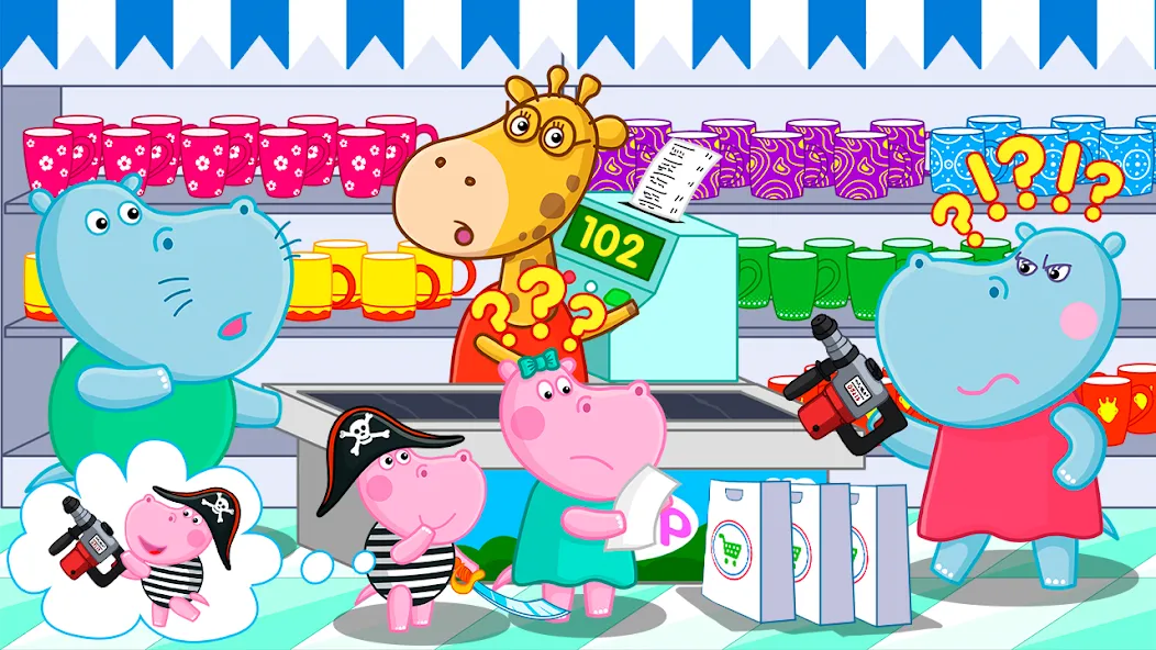 Скачать взлом Supermarket: Shopping Games  [МОД Unlimited Money] — стабильная версия apk на Андроид screen 3