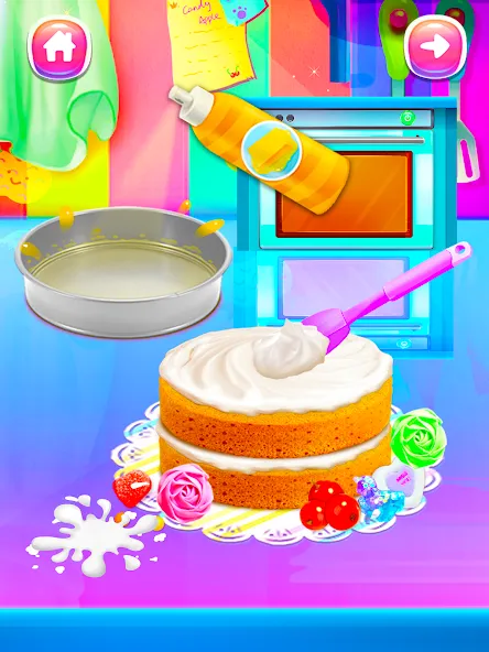 Скачать взлом Girl Games: Unicorn Cooking  [МОД Бесконечные деньги] — стабильная версия apk на Андроид screen 1