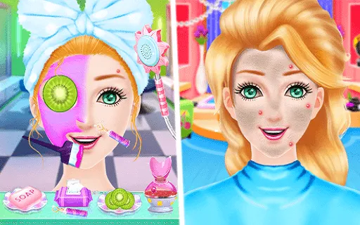 Скачать взлом Doll Makeover — Fashion Queen (Игры по макияжу для девочек)  [МОД Mega Pack] — стабильная версия apk на Андроид screen 2