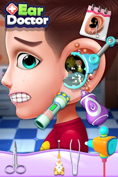 Скачать взлом Ear Doctor  [МОД Unlimited Money] — последняя версия apk на Андроид screen 2