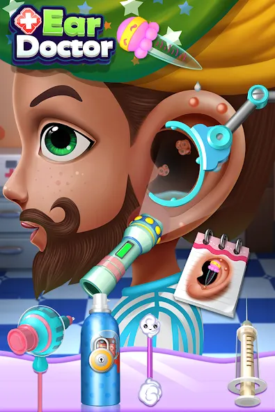 Скачать взлом Ear Doctor  [МОД Unlimited Money] — последняя версия apk на Андроид screen 5