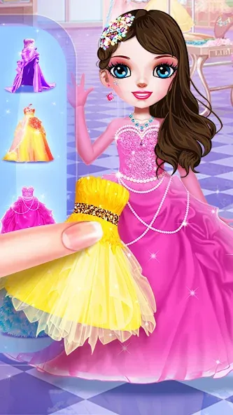 Скачать взломанную Princess Makeup Salon  [МОД Меню] — последняя версия apk на Андроид screen 3