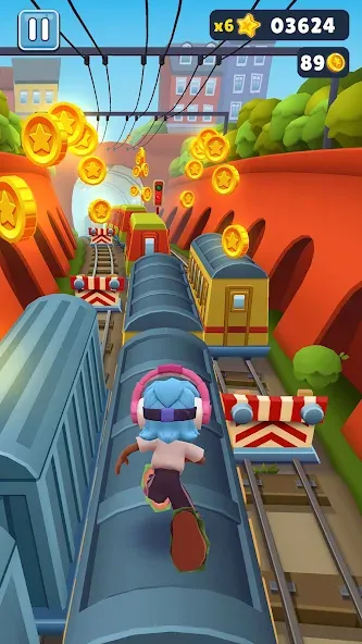 Скачать взлом Subway Surfers (абвей Серферс)  [МОД Mega Pack] — стабильная версия apk на Андроид screen 3