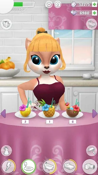 Взлом Talking Cat Kimmy Superstar  [МОД Бесконечные монеты] — полная версия apk на Андроид screen 3