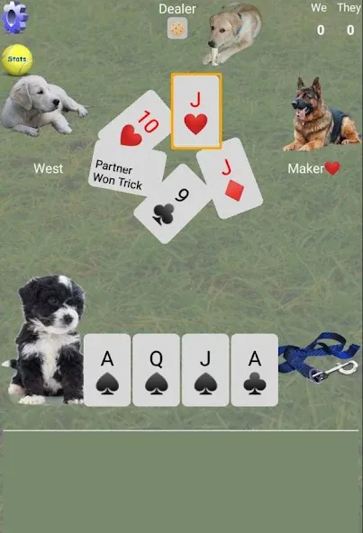 Скачать взлом K9 Euchre (К9 Юкер)  [МОД Все открыто] — полная версия apk на Андроид screen 2