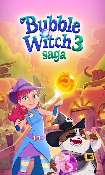 Скачать взлом Bubble Witch 3 Saga (Бабл Витч 3 Сага)  [МОД Бесконечные деньги] — последняя версия apk на Андроид screen 5