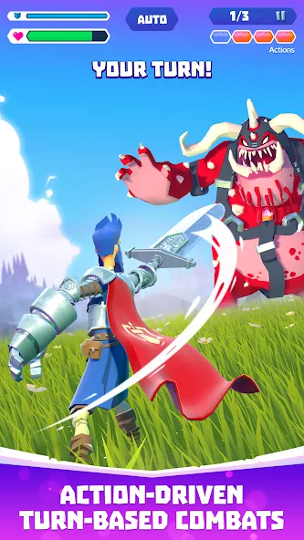 Взлом Knighthood — RPG Knights (Найтхуд)  [МОД Меню] — полная версия apk на Андроид screen 1