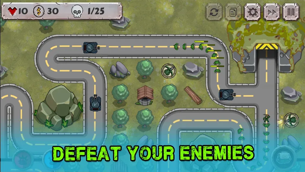 Скачать взломанную Battle Strategy: Tower Defense  [МОД Много денег] — стабильная версия apk на Андроид screen 4