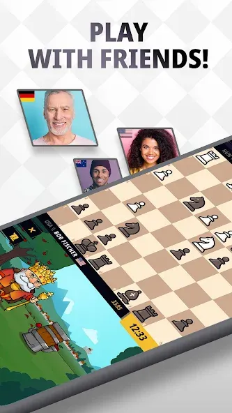 Скачать взломанную Chess Universe : Play Online  [МОД Все открыто] — полная версия apk на Андроид screen 1