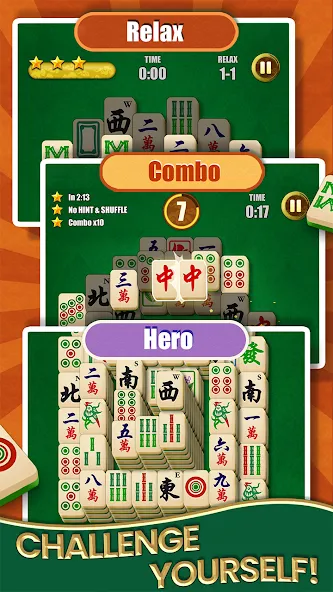 Взлом Mahjong Solitaire — Master (Маджонг Солитер)  [МОД Unlimited Money] — стабильная версия apk на Андроид screen 4