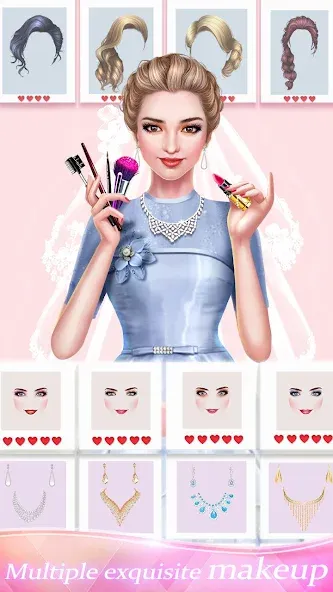 Взломанная Dream Wedding: Bride Dress Up  [МОД Unlocked] — последняя версия apk на Андроид screen 3