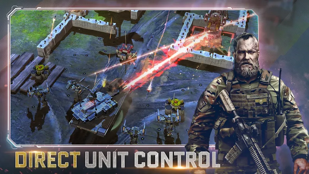 Скачать взлом War Commander: Rogue Assault (Уор Коммандер)  [МОД Mega Pack] — стабильная версия apk на Андроид screen 1