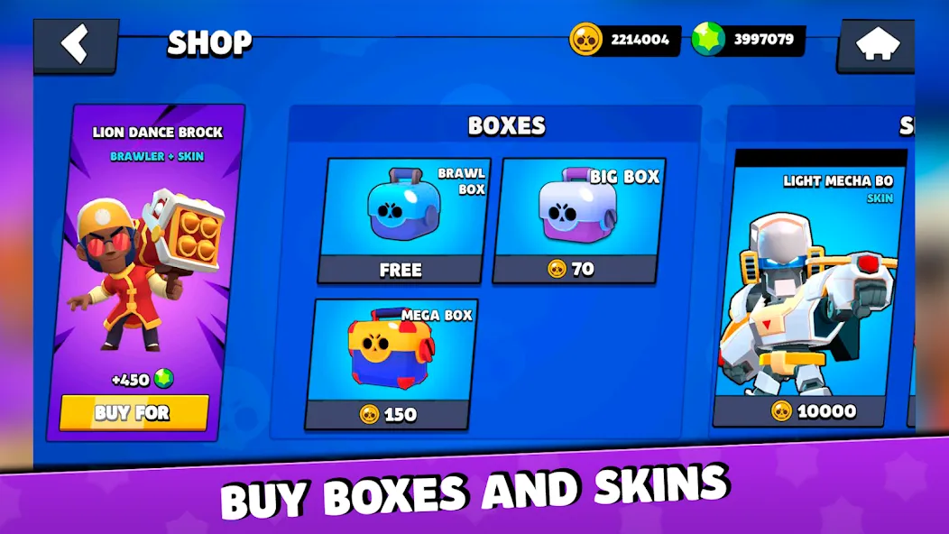 Взломанная Box Simulator for Brawl Stars  [МОД Unlocked] — полная версия apk на Андроид screen 2