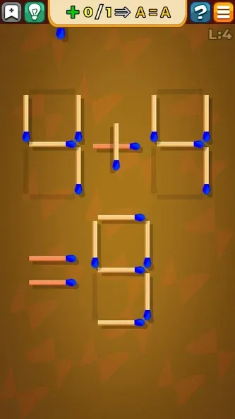 Скачать взломанную Matches Puzzle Game  [МОД Mega Pack] — последняя версия apk на Андроид screen 4