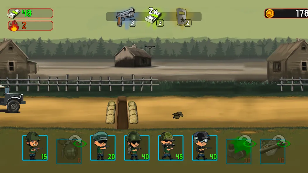 Скачать взлом Army War: Military Troop Games  [МОД Бесконечные монеты] — последняя версия apk на Андроид screen 2