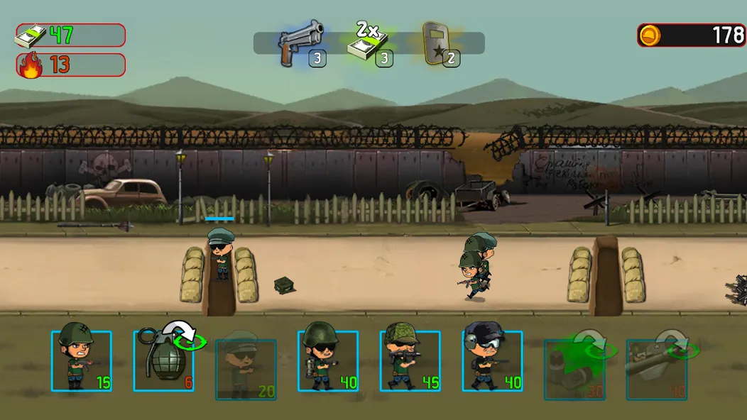 Скачать взлом Army War: Military Troop Games  [МОД Бесконечные монеты] — последняя версия apk на Андроид screen 5