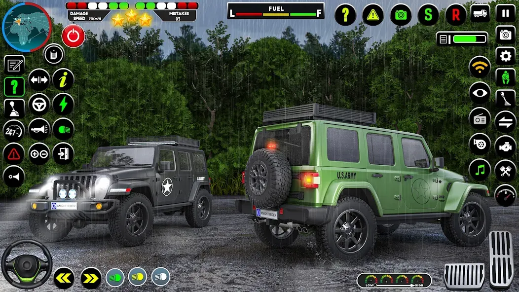 Взломанная Army Truck Transporter Game 3D  [МОД Unlimited Money] — стабильная версия apk на Андроид screen 4