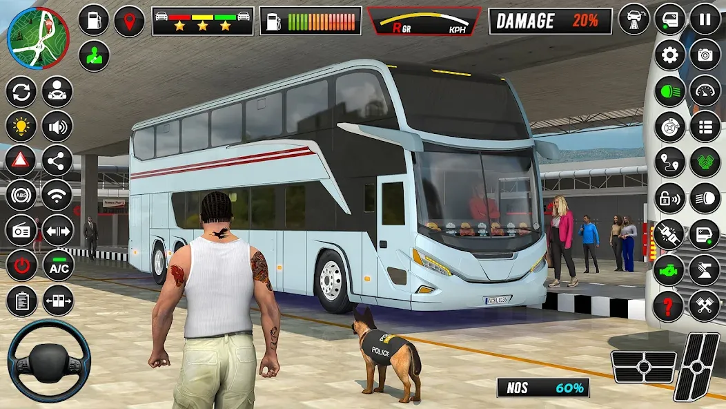 Скачать взлом City Coach Bus Driver Games 3D  [МОД Меню] — полная версия apk на Андроид screen 3