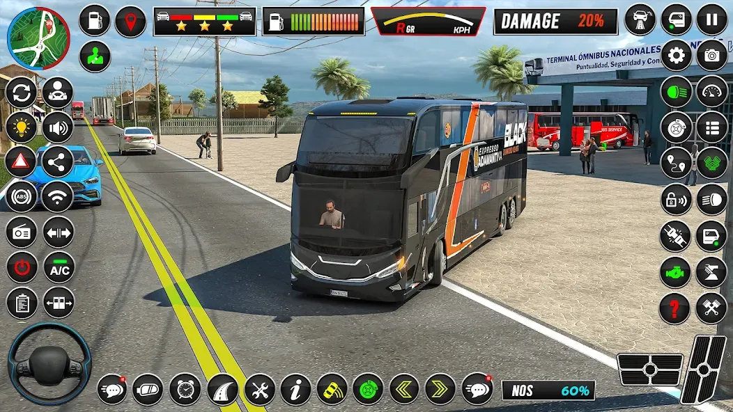 Скачать взлом City Coach Bus Driver Games 3D  [МОД Меню] — полная версия apk на Андроид screen 4