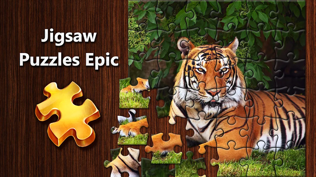 Взломанная Jigsaw Puzzles Epic  [МОД Бесконечные деньги] — стабильная версия apk на Андроид screen 1