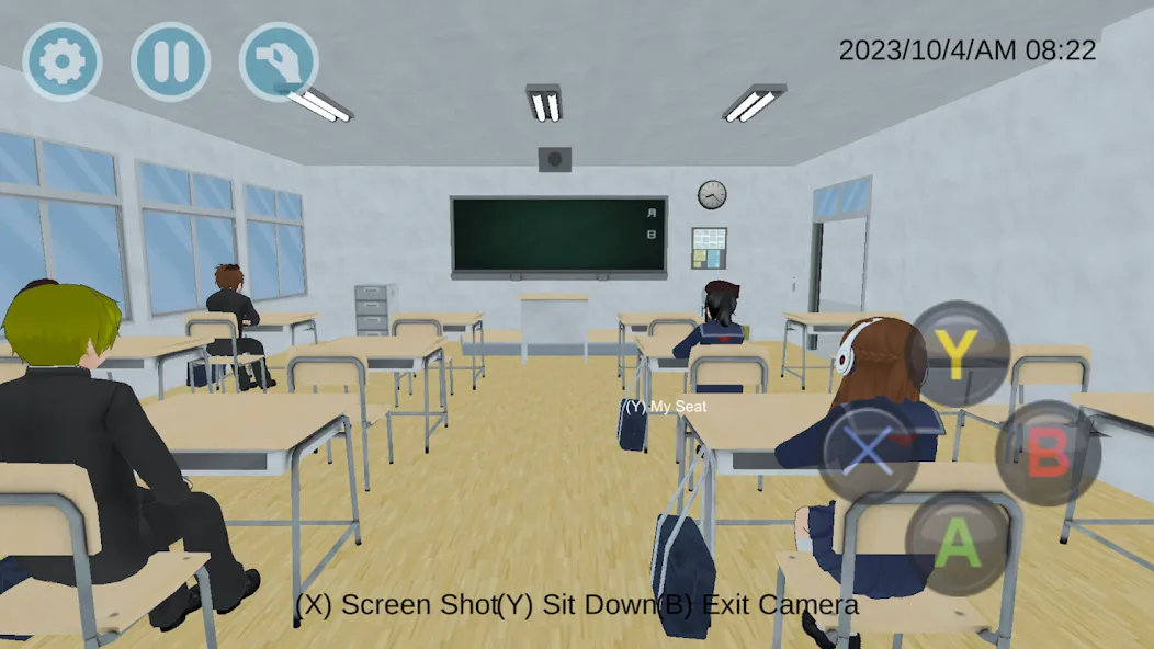 Взломанная High School Simulator 2018 (Хай Скул Симулятор 2018)  [МОД Mega Pack] — полная версия apk на Андроид screen 5