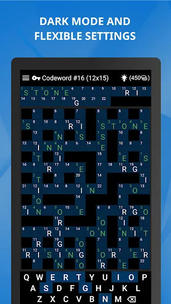 Взломанная Keywords — Codeword Puzzle  [МОД Menu] — стабильная версия apk на Андроид screen 3